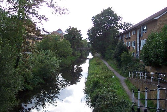 The Basingstoke Canal in Woking