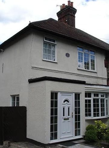 H. G. Wells's former house on Maybury Road, Woking
